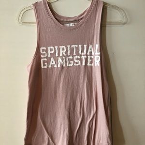 Spiritual gangster muscle tank